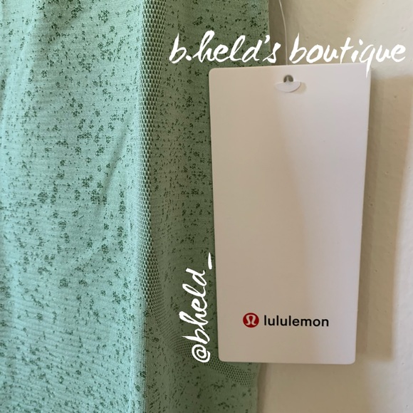 lululemon Swiftly Tech Racerback Tank Top 2.0 *RaceLength Creamy Mint Size 4 NWT - Picture 5 of 12